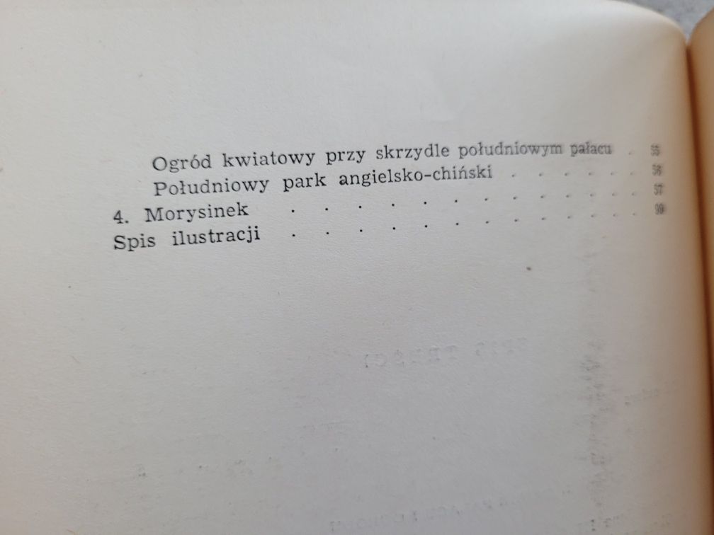 W.Fijałkowski Wilanów i zespół pałacowo-ogrodowy 1962 MN w Warszawie