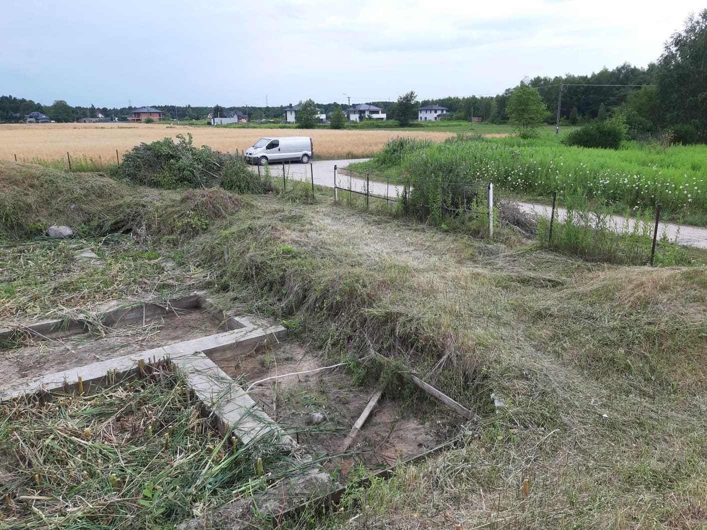 Bezpośrednio działka budowlana Kąck gmina Wiązowna, 1750m2,