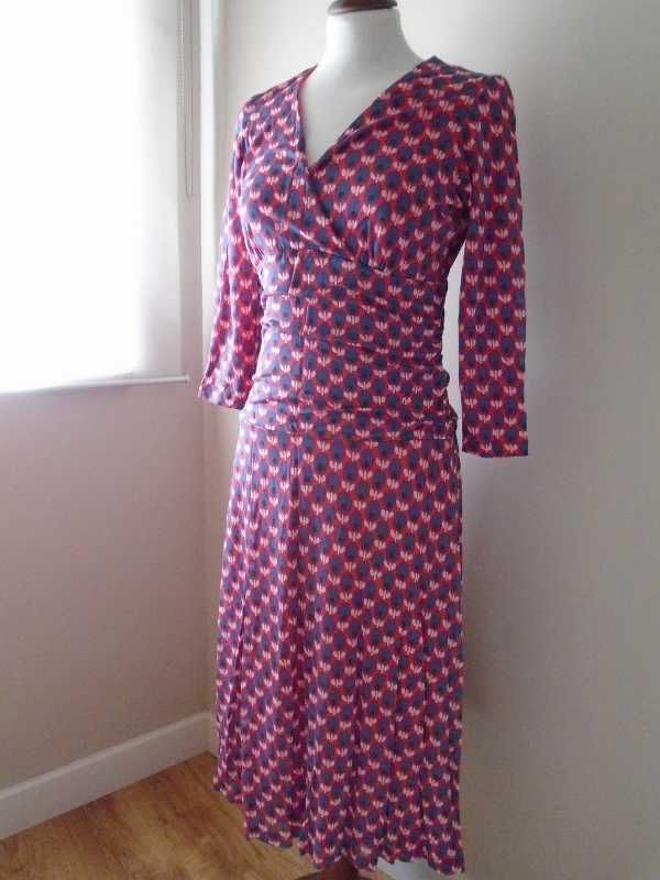 Vestido estilo retro vintage bolinhas