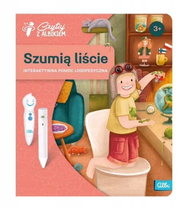 Szumią liście Interaktywna pomoc logopedyczna Czytaj z Albikiem