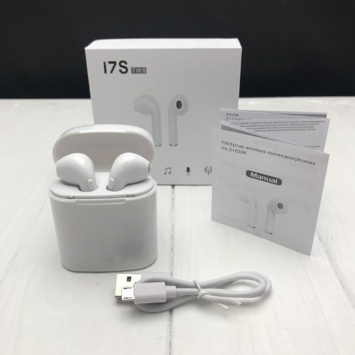 Беспроводные наушники i7s Mini tws / i9 i11 i12  i18 / AirPods аирподс