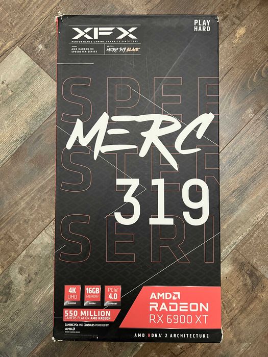 (395$) Элитная видеокарта XFX 16Gb RX 6900 XT MERC319 +гар (6800 XT)