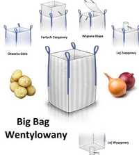 Worki Big Bag Nowy Wentylowany wysokość 180cm