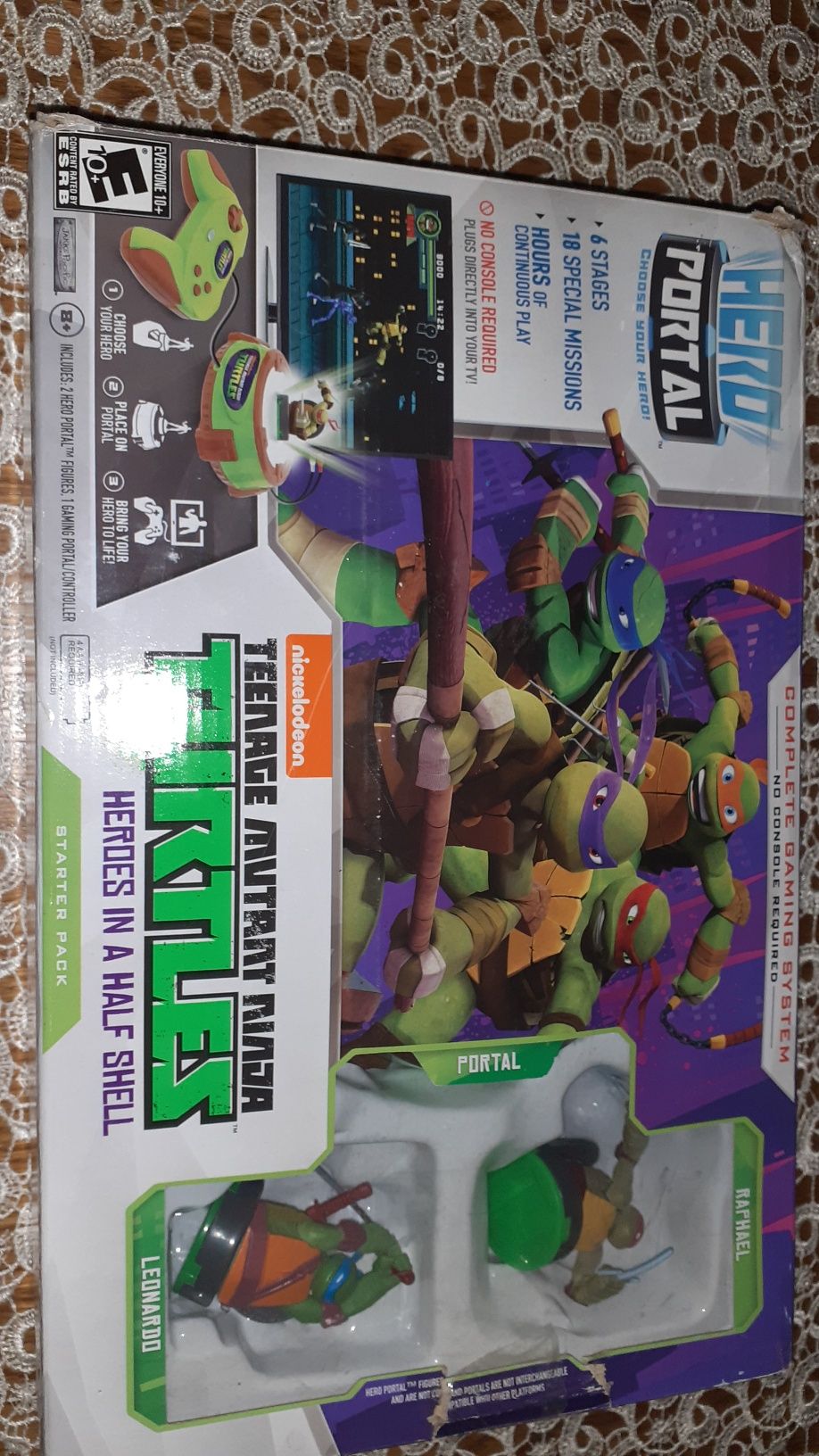 GRA HERO PORTAL Ninja Turtles żółwie konsola