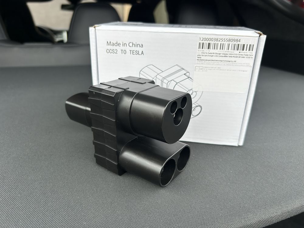 CCS2 combo на TESLA