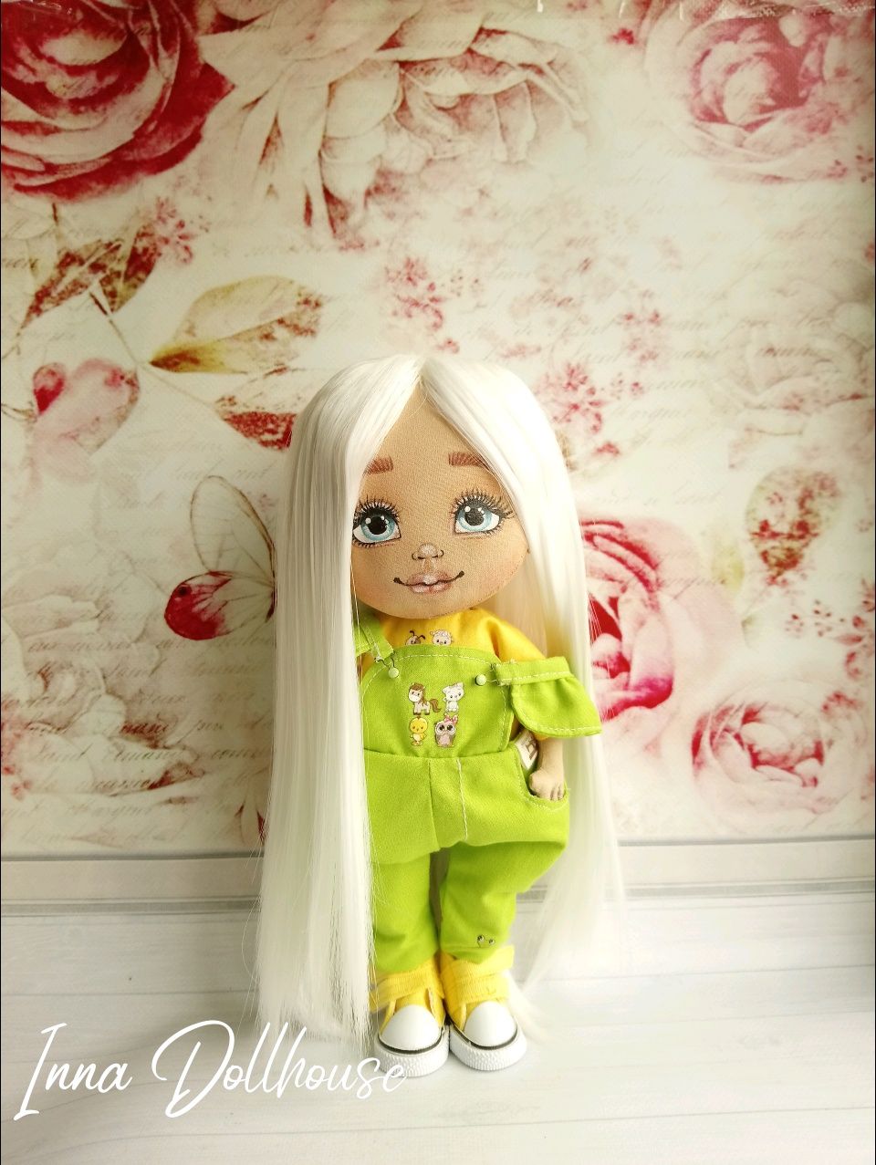 Авторська лялечка ,текстильна лялька, текстильная кукла