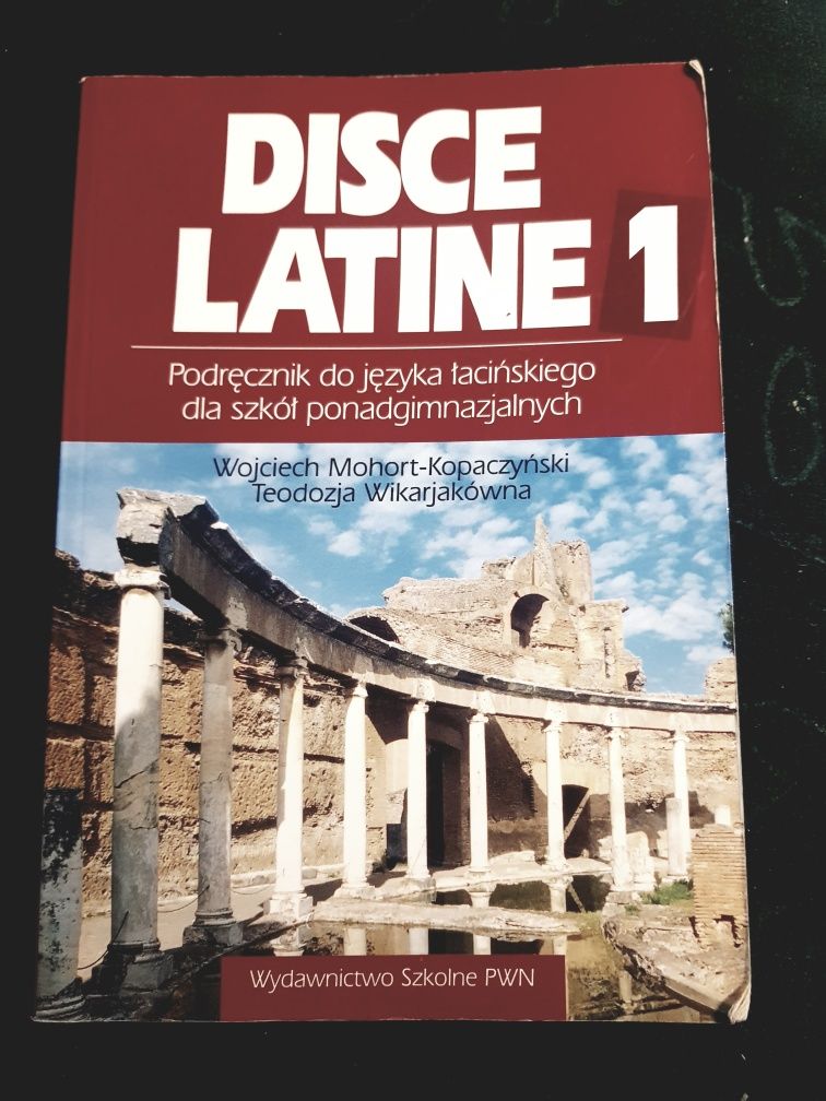Książka do nauki języka łacińskiego DISCE LATINE 1