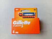 Gillette fusion 5 wkłady ostrza wymienne 4 szt orginał