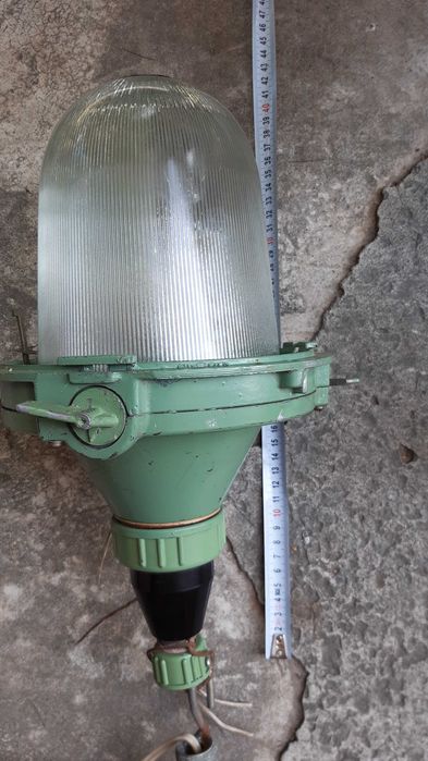 індустріальний промисловий світильник vintage loft