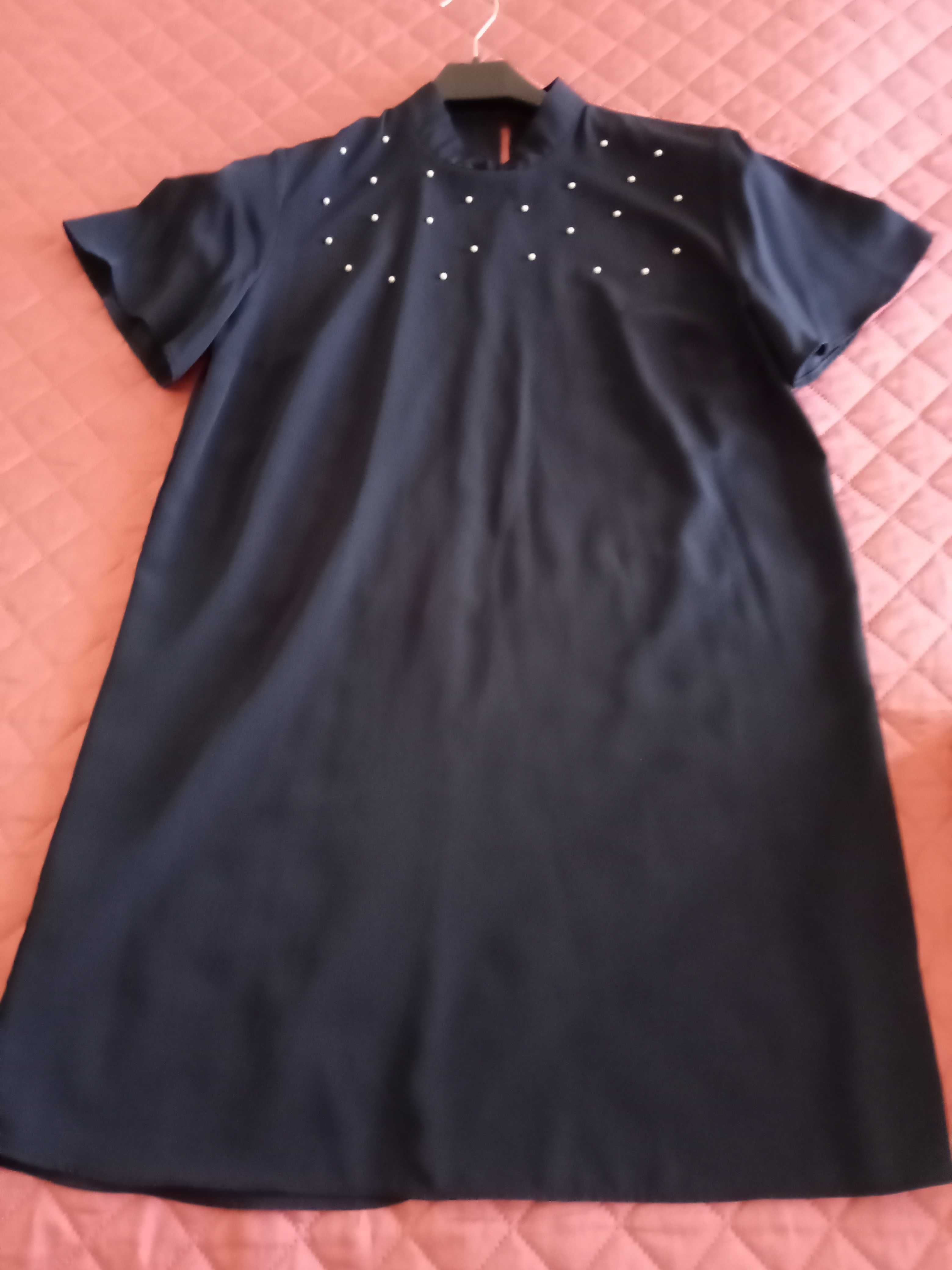 Vestido manga curta