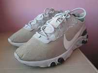 Ładne Buty Sportowe NIKE REACT ELEMENT 55 GREY 44 Zobacz