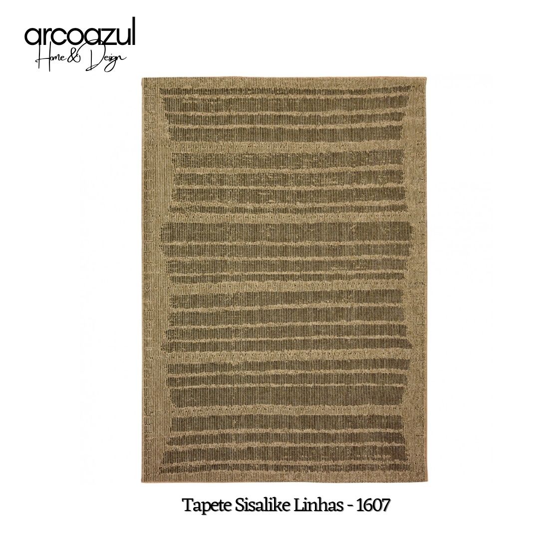 Tapete Sisalike - Tipo sisal - Interior e Exterior By Arcoazul
