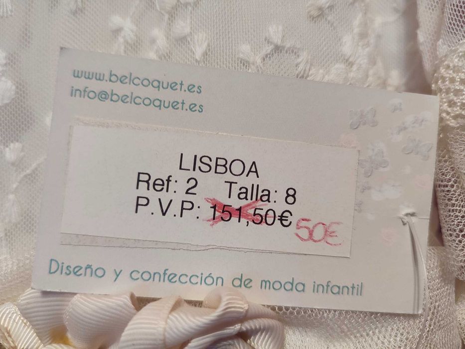 Vestidos menina 6/8 anos