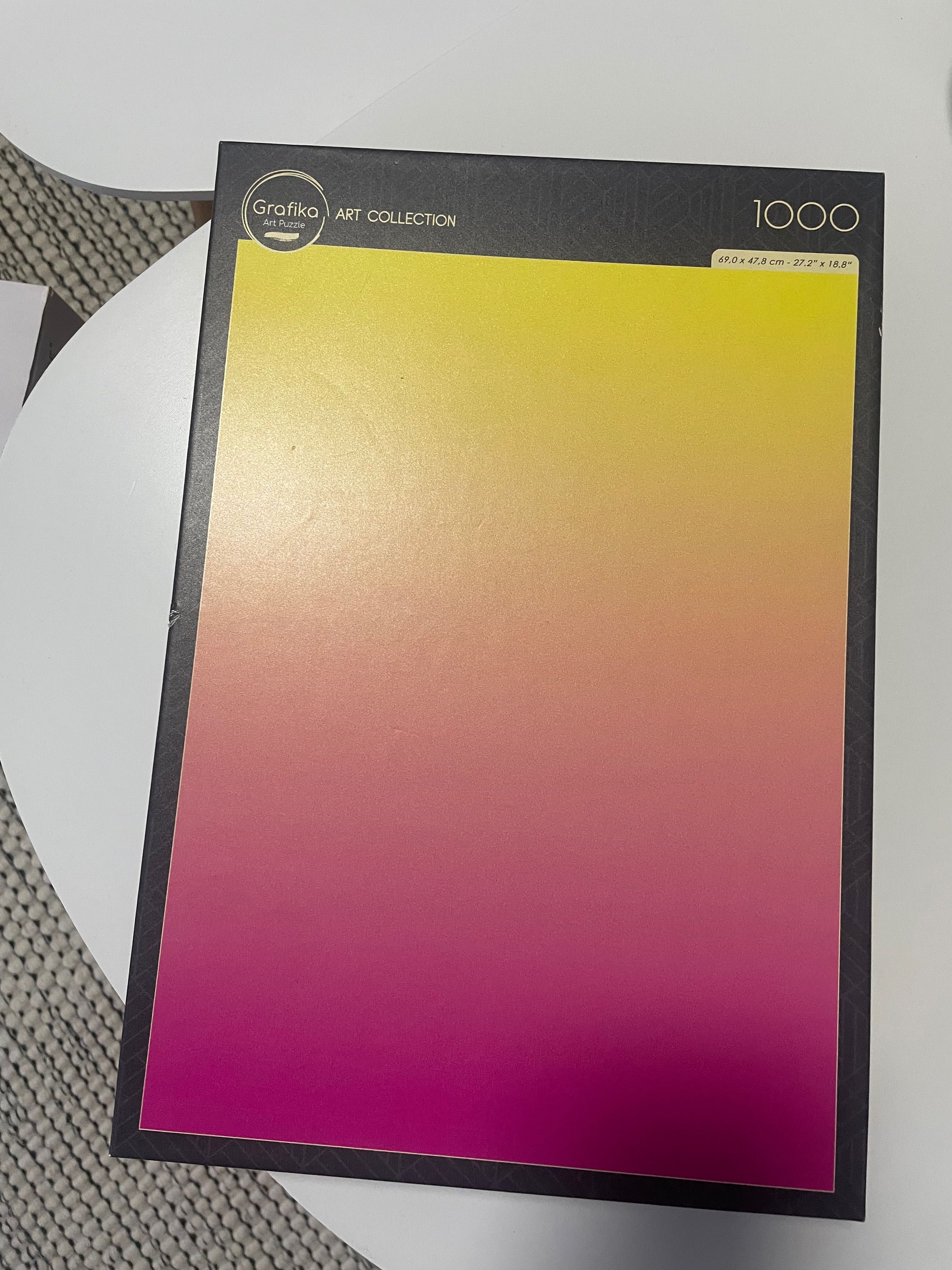 Puzzle gradient art collection