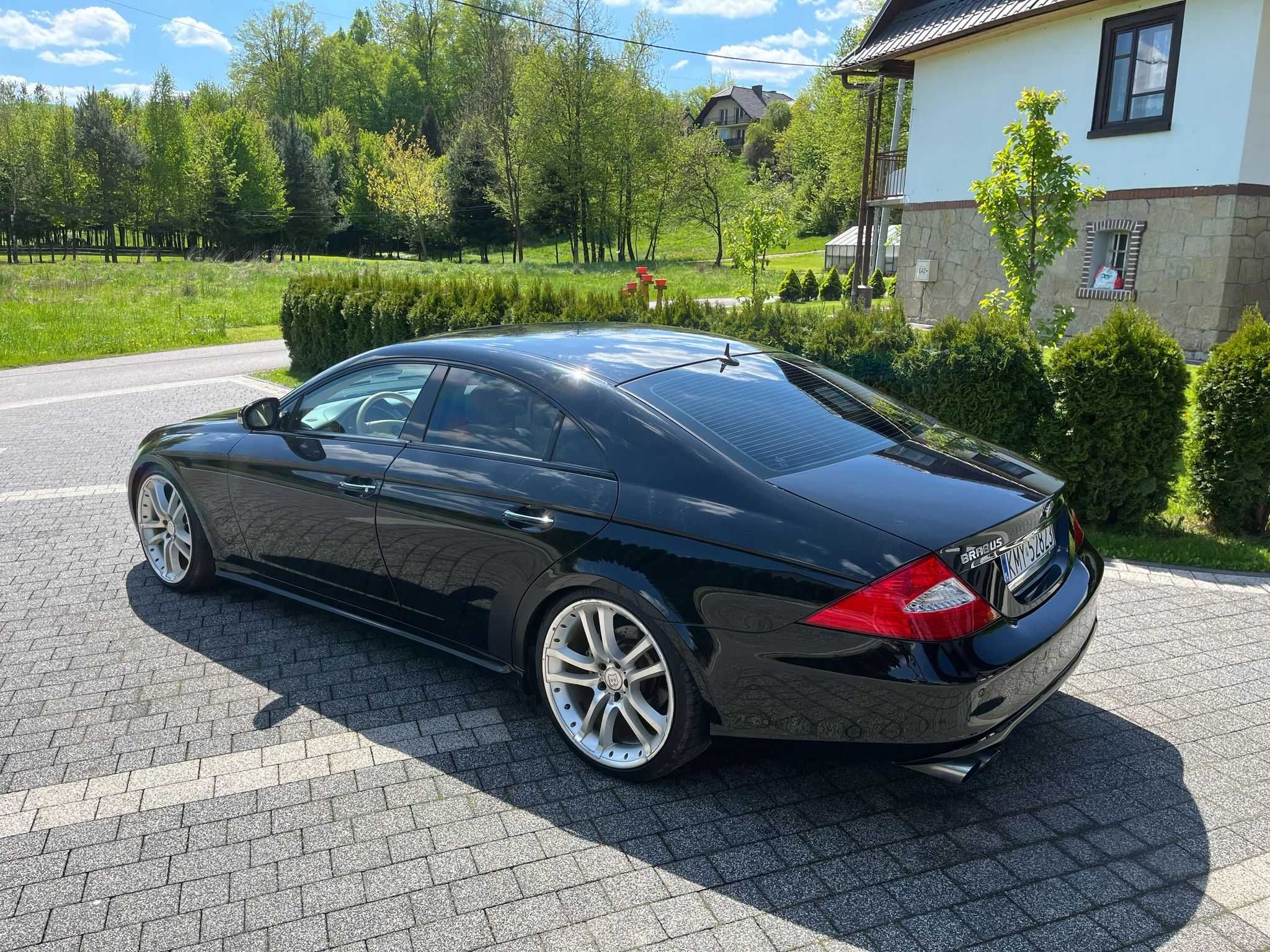 Mercedes-Benz CLS350 w przepięknym pakiecie BRABUS, Import Japonia