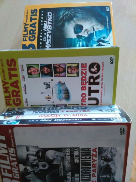 Kolekcja filmów dvd oryginalne