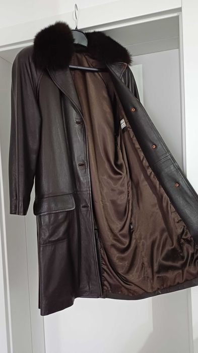 Casaco senhora em pele genuina