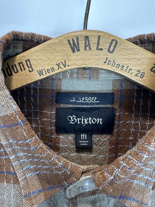 Фланелева сорочка Brixton колаборація з Jason Jesse
