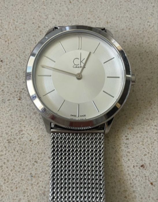 Relógio Calvin Klein prateado
