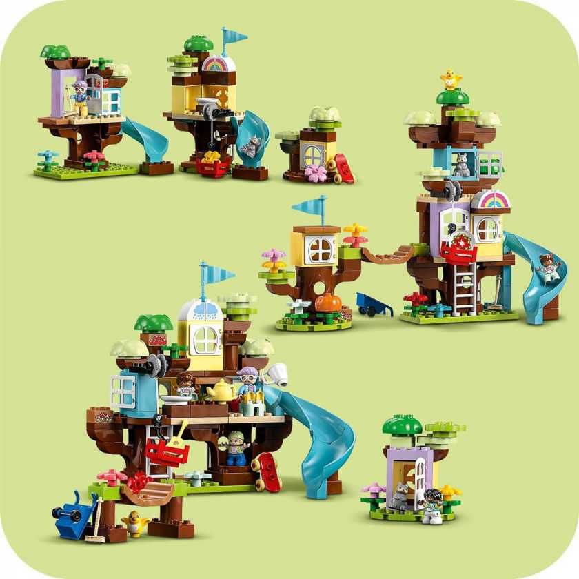 Конструктор LEGO DUPLO Будиночок на дереві 3 в 1 (10993) Лего