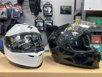 Kask Motocyklowy Scorpion EXO 520. Blenda Pompowane policzki Poliwęgla