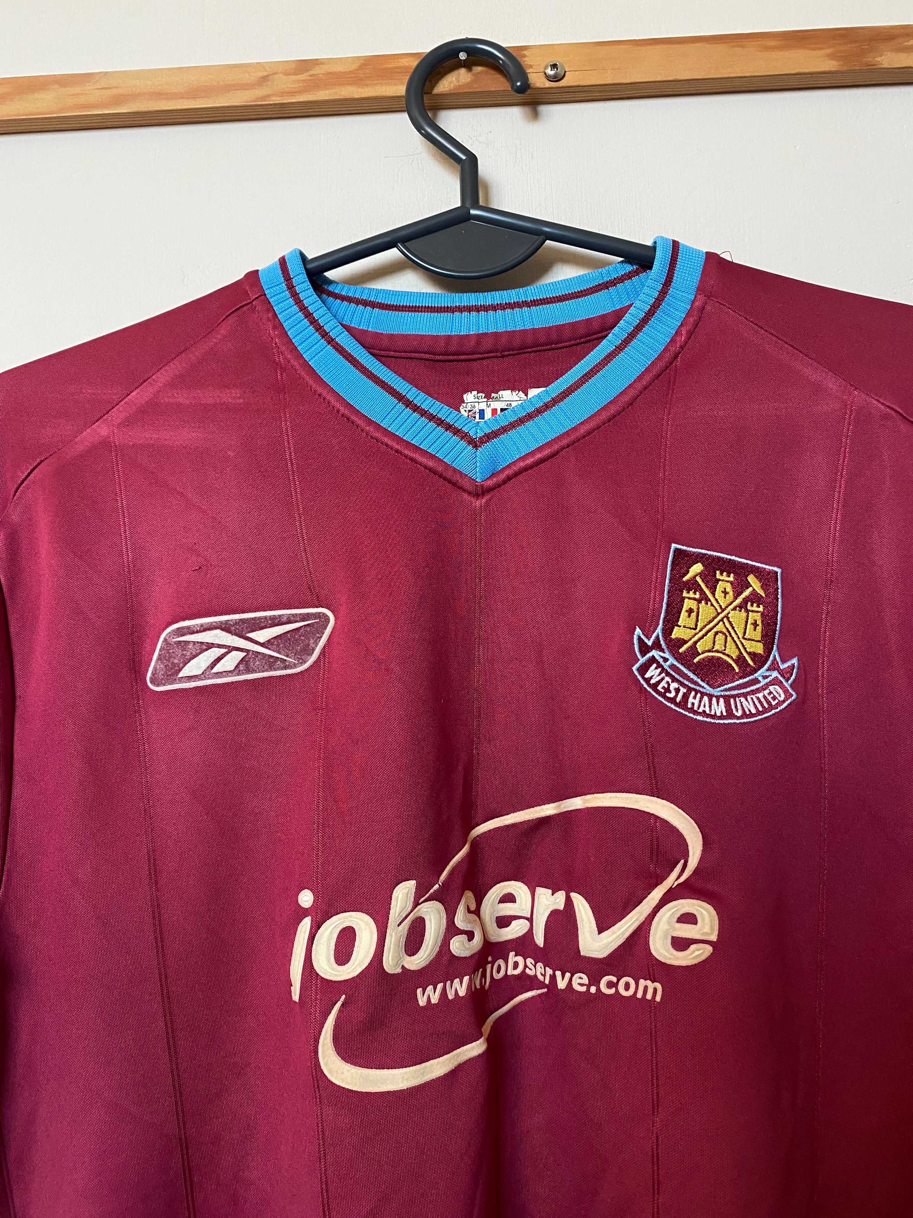 Vintage WEST HAM UNITED F.C. 2003 - 2005 - Reebok - S - UNIKAT