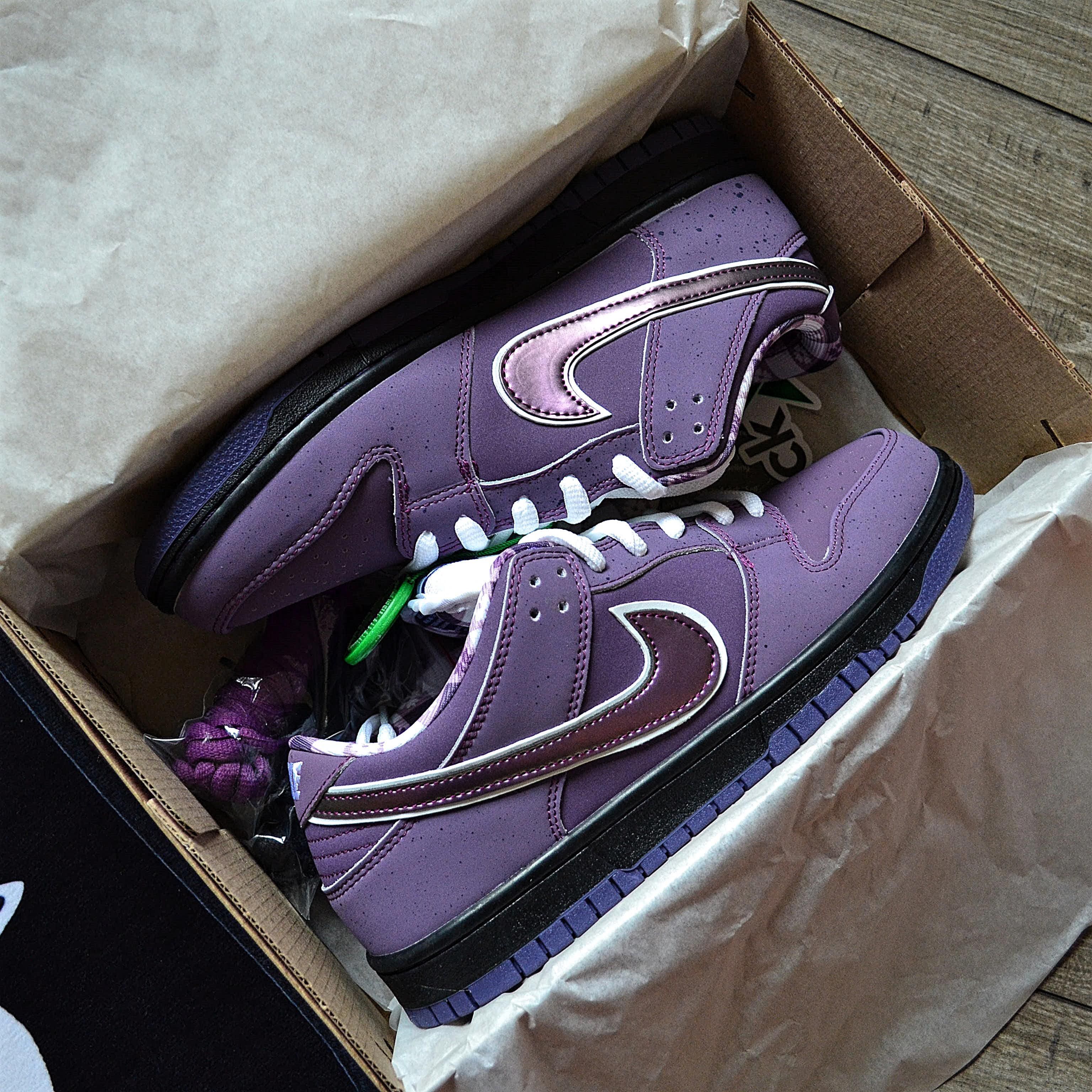 Мужские кроссовки Nike Concepts x Dunk Low Pro SB 'Purple Lobster'