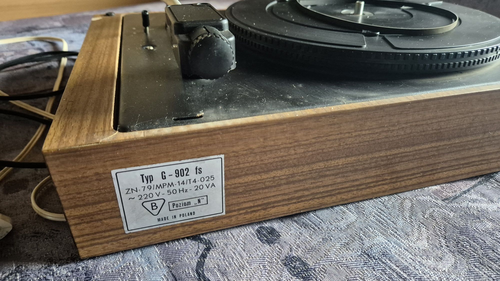 Gramofon Unitra Emanuel