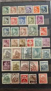 znaczki Deutsches Reich i Budestpost, Bohmen und Mahren Cechy Morawa,