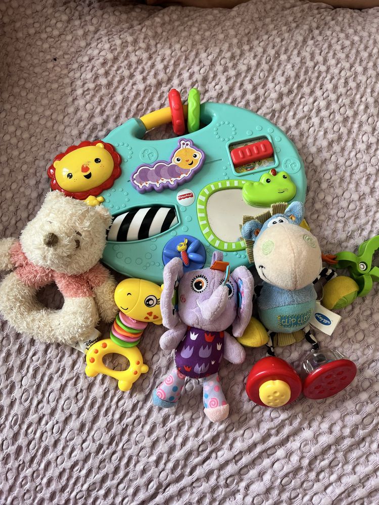 Іграшки для найменших: контрастна книжка, Fisher Price, Tiny Love