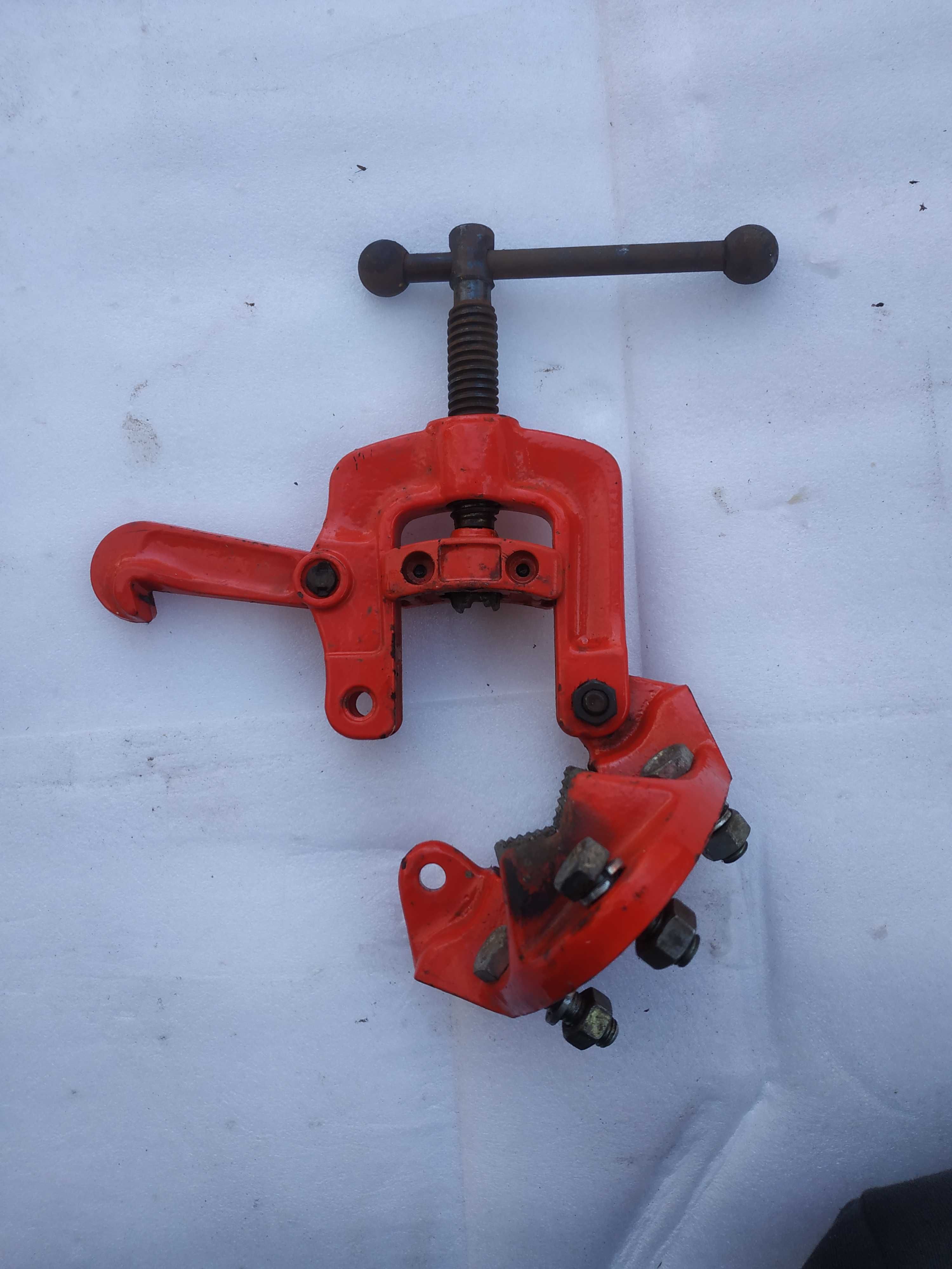 Imadło hydrauliczne 1/8'' 2'' VIRAX stojak hydrauliczny do gwintowania