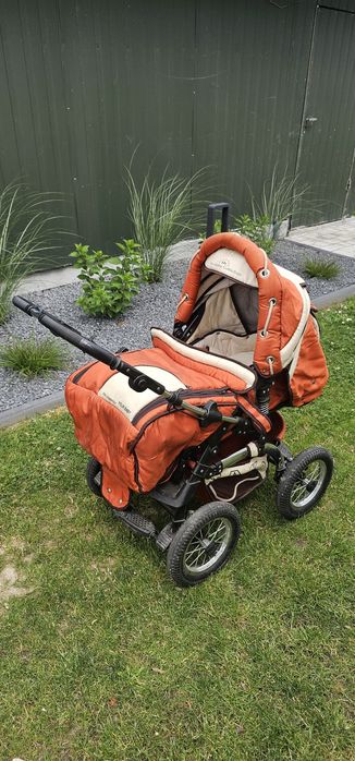 Wózek tako 2 w 1, gondola z wkładem i spacerówka