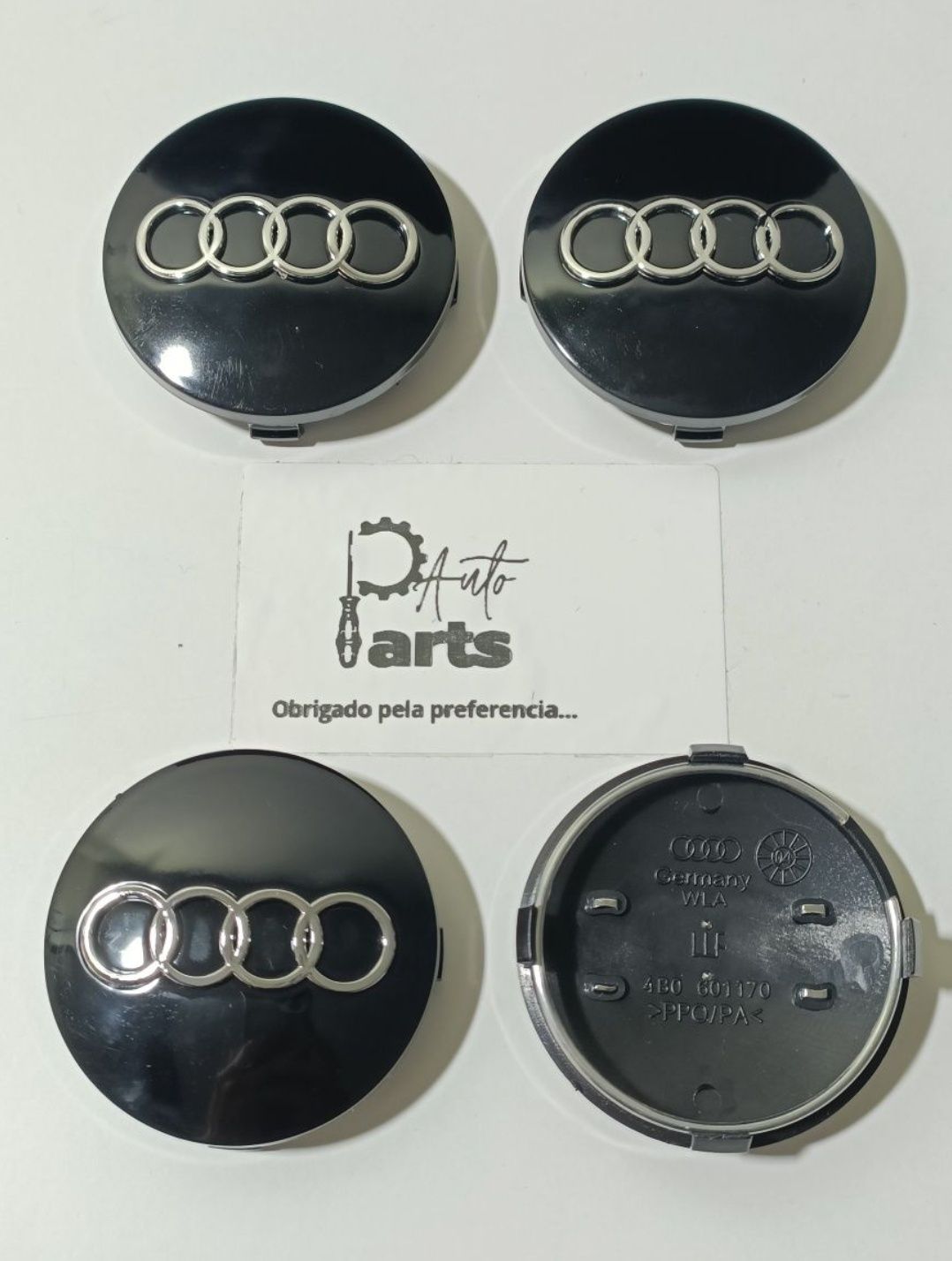 Centros de jante Audi 60mm/61mm