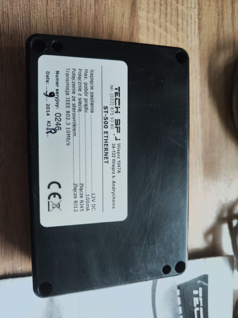Sterownik st-500 st500 ethernet do pieca kotła sterowanie wifi