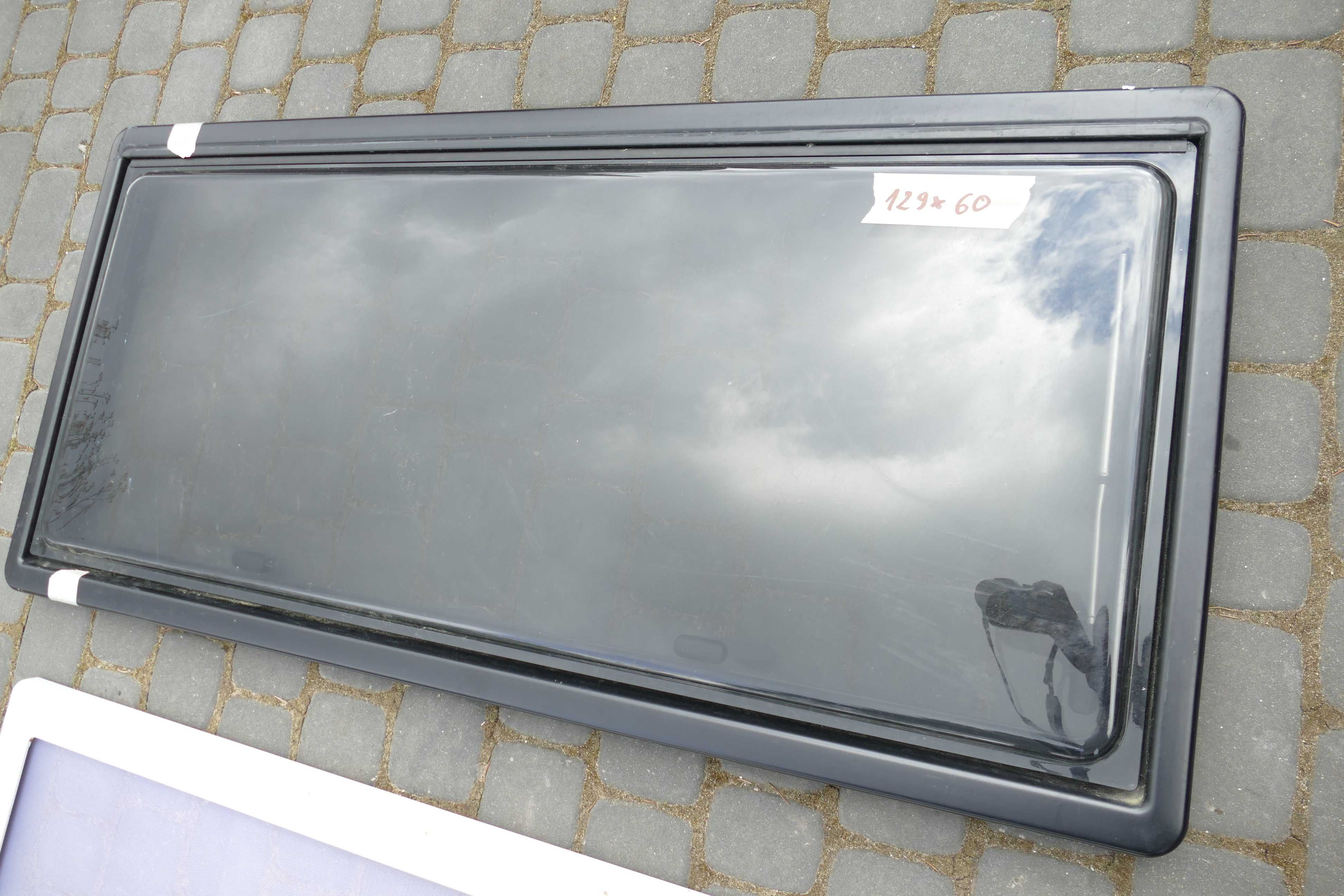 Okno boczne kamper bus Ducato Sprinter 129x60cm