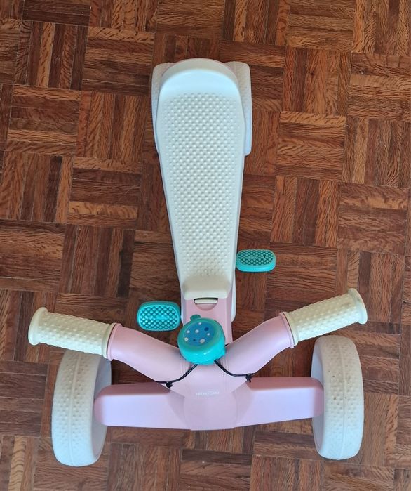 Andador triciclo Berg Go2 (10 aos 30 meses) rosa