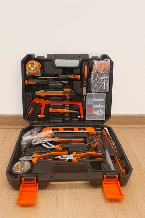 ZESTAW NARZĘDZI 180 ELEMENTÓW walizka narzędziowa NOWA klucze wkrętaki