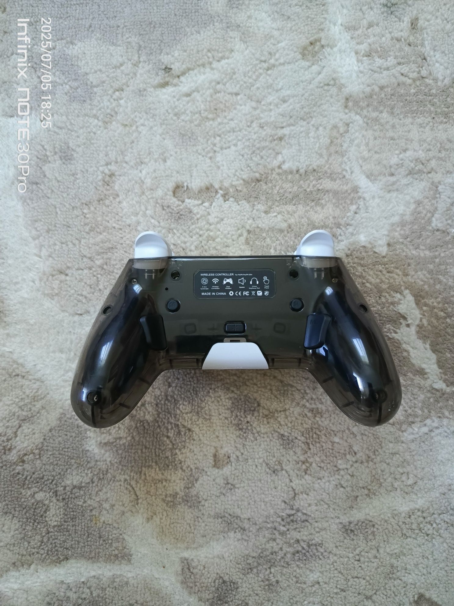 Бездротовий геймпад Honghao для PS4 / ПК / Android з RGB-підсвіткою