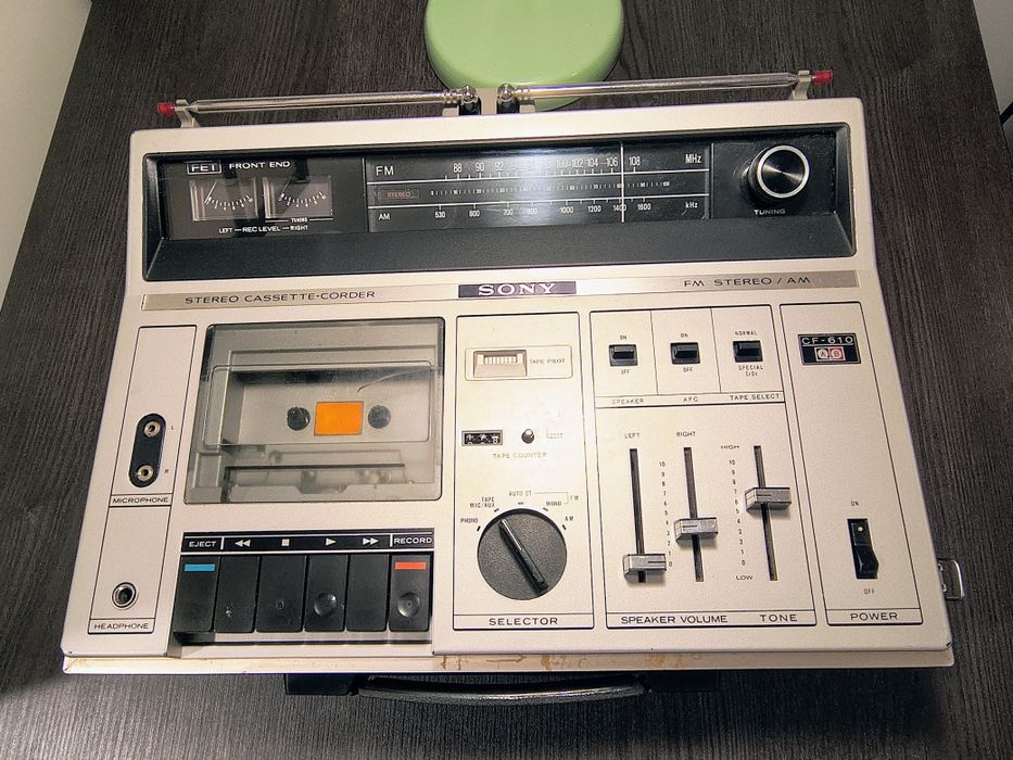 Radiomagnetofon Sony CF 610 Stereo