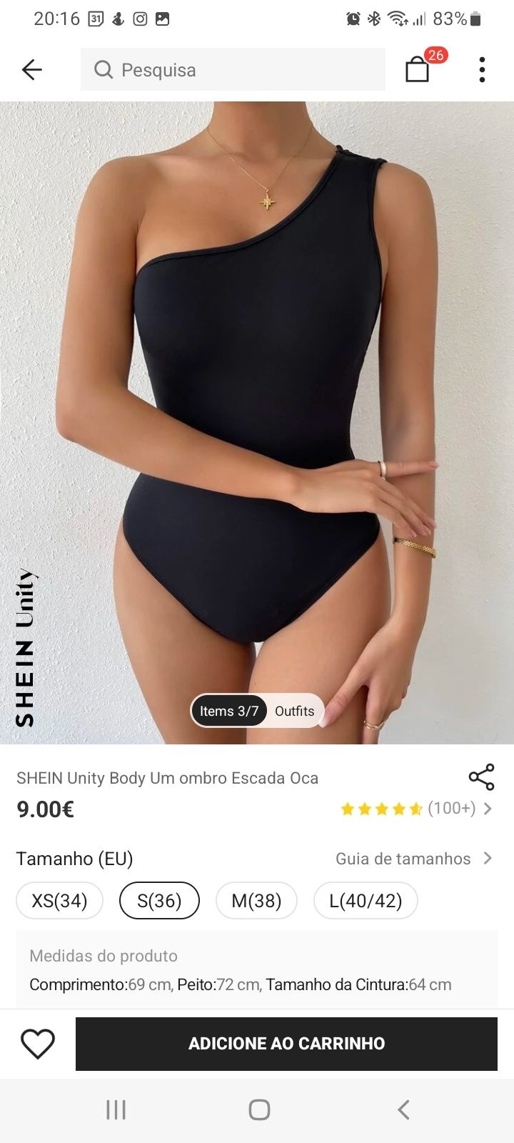 Body novo shein s