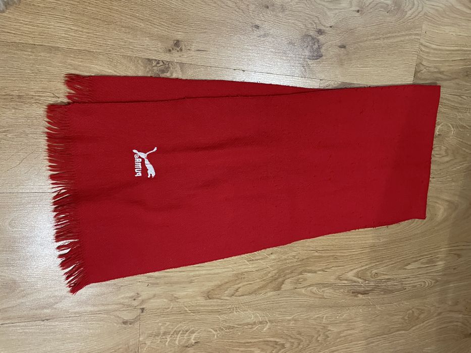 Szalik PUMA czerwony uniwersalny
