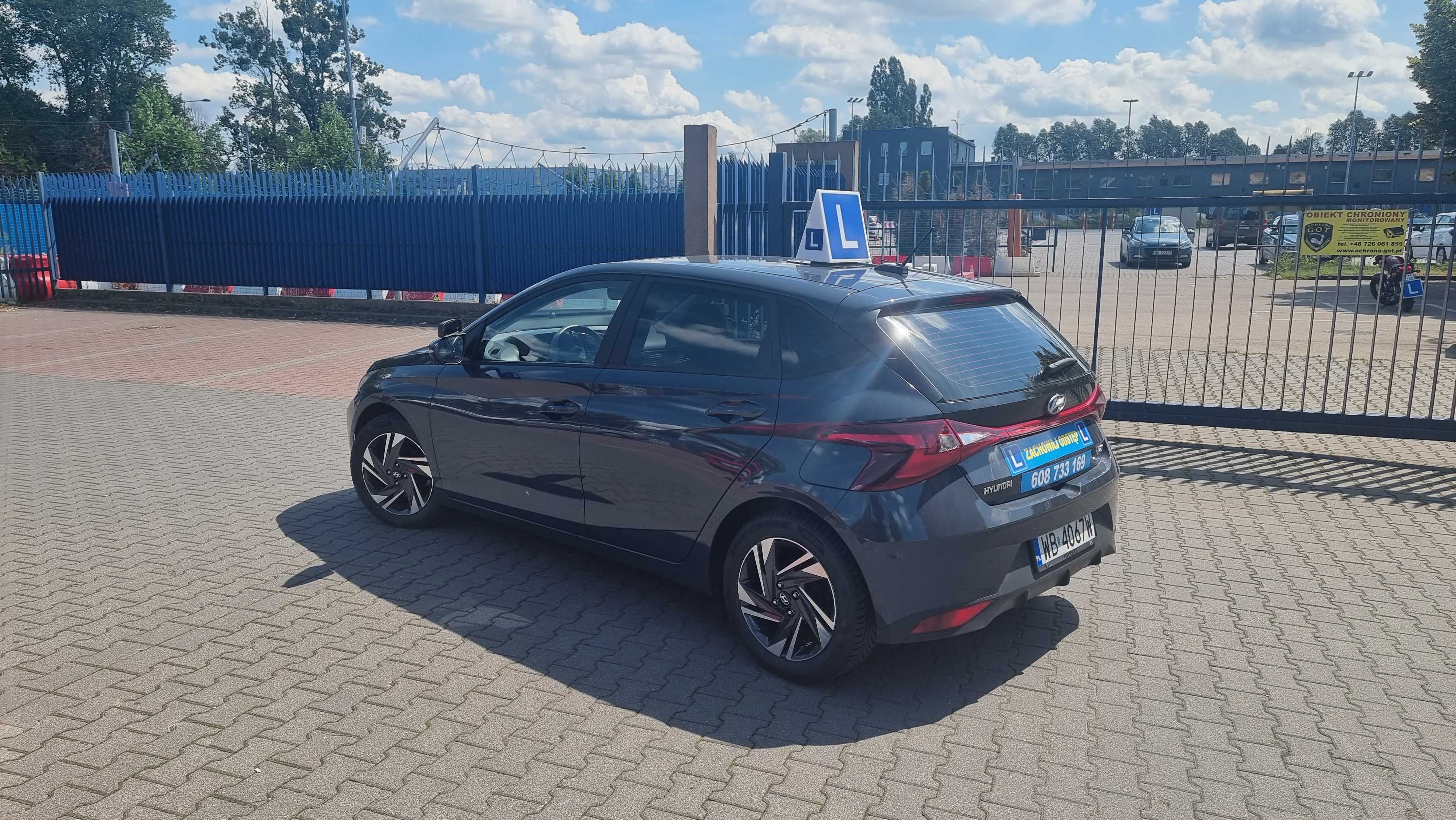 Jazdy doszkalające Warszawa Hyundai I20 Dojazd do klienta