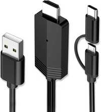 2 in1 USB Type C Micro USB до HDMI кабель MayLowen MHL до HDMI адаптер