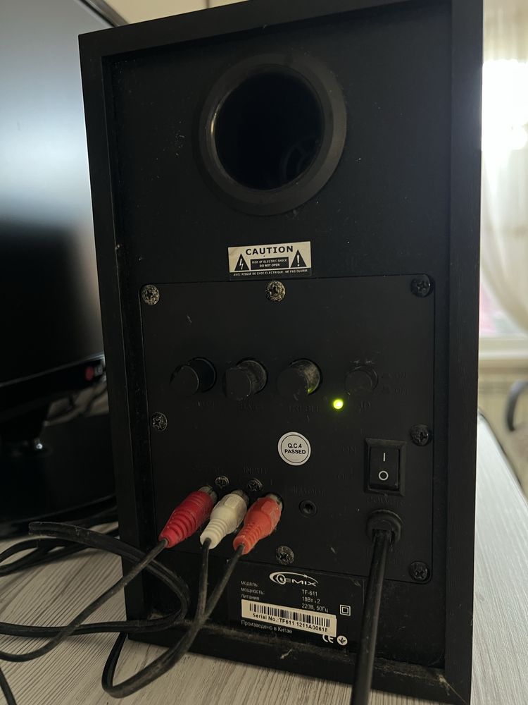 Акустична система Gemix TF-611 Black