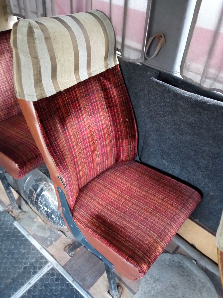 Сидіння сиденье в маршрутку автобус микроавтобус 16 місць з кріпленням