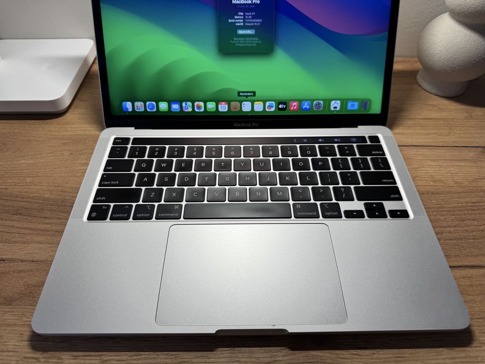 MacBook Pro 13 2020 M1 16GB 512GB Silver