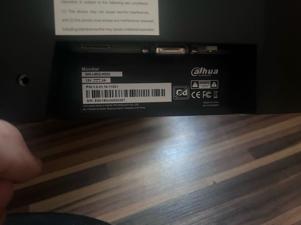 Monitor dalhua LM22-H200