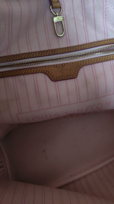 Torebka LV shopperka rączki ze skóry naturalnej