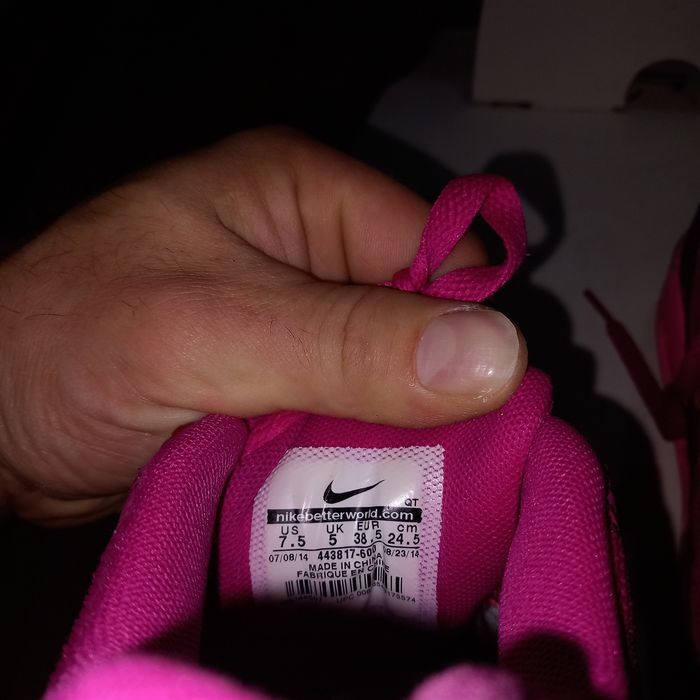 Nike Air różowe damskie stan Bdobry 38,5 polecam bardzo wygodne