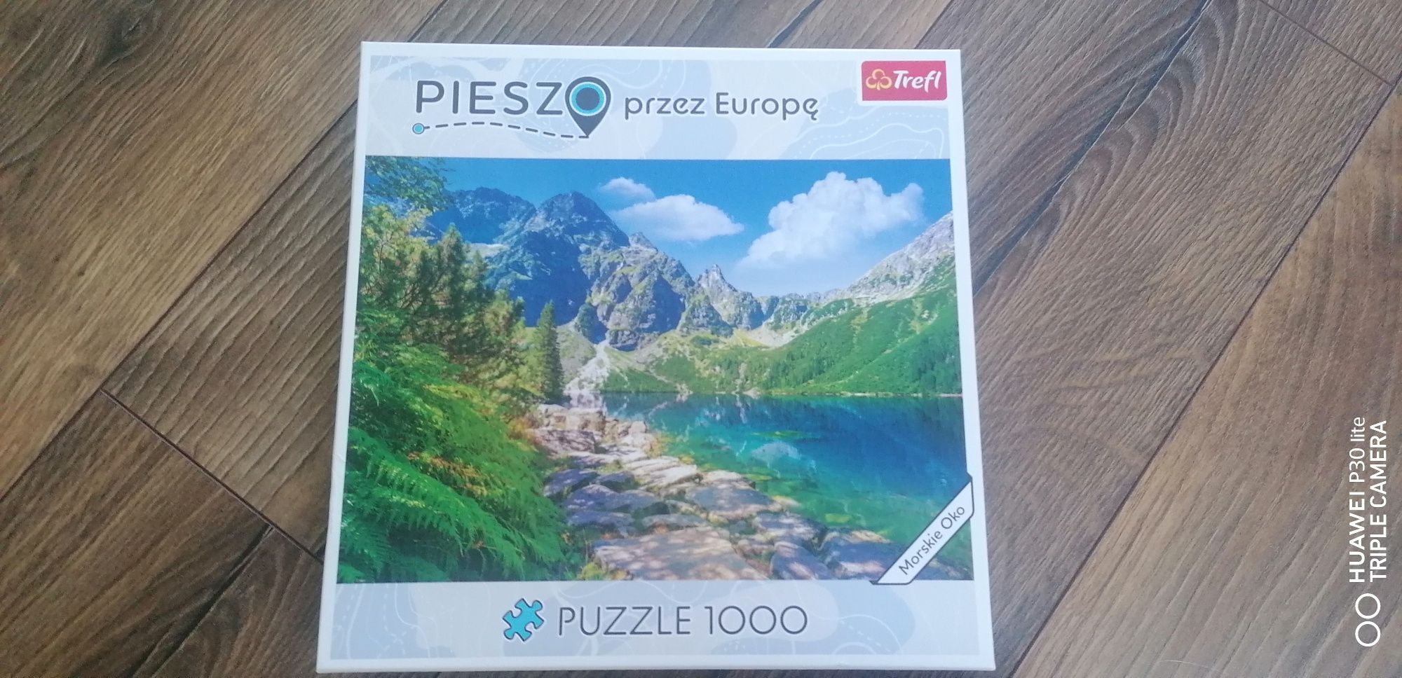 Puzzle trefl 1000 elementów pieszo przez Europe